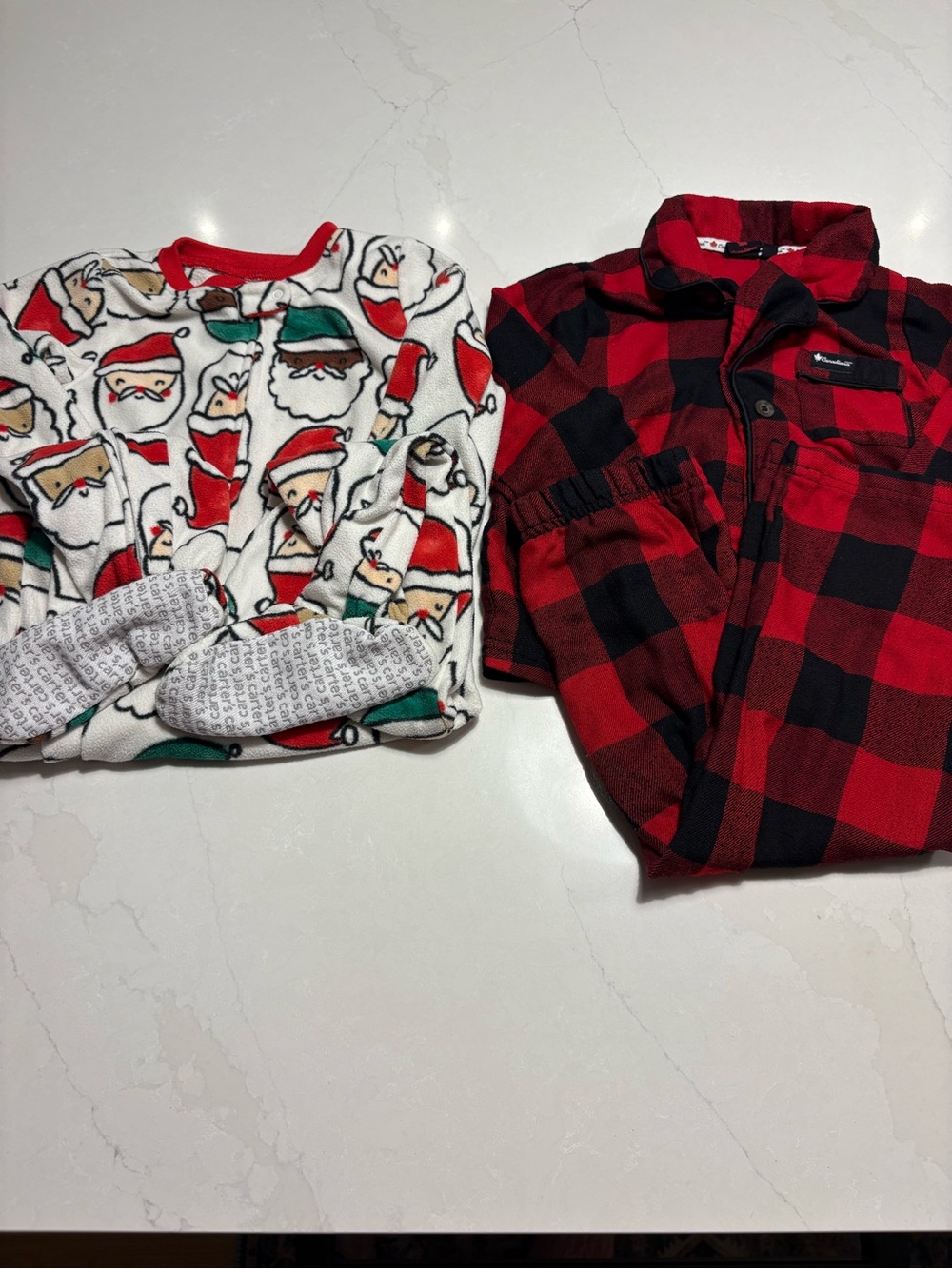 Christmas PJ 3T Carter and buffalo plaid